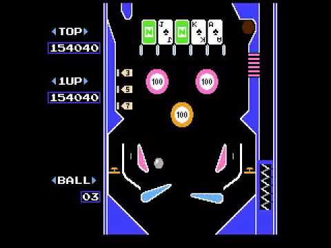 Pinball (NES) - 1 Million Points