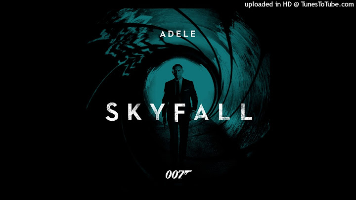 Skyfall Instrumental version - Instrumental performance video thumbnail