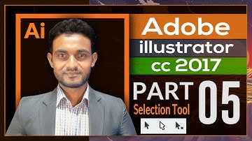 adobe illustrator cc tutorial in bangla (part-5) Selection Tool, Direct and Group Selection Tool