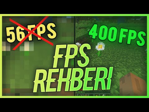 MİNECRAFT FPS ARTTIRMA REHBERİ! MİNECRAFT KASMA SORUNU ÇÖZÜMÜ - FPS NASIL ARTTIRILIR?