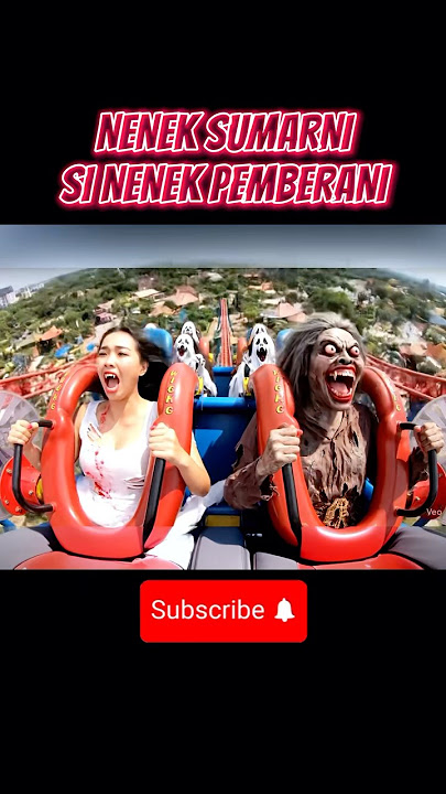 Roller Coaster Hantu 💀👻😱⁉️#shorts #shortvideo #serem #hantu #serem #rollercoaster #ghost #aivideo