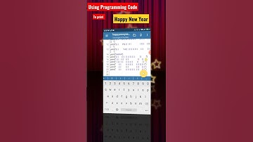 Happy New Year 2022 Programming Code🤠Programer Attitude #shorts