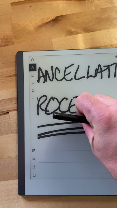 reMarkable 2 tablet not responding to finger gestures