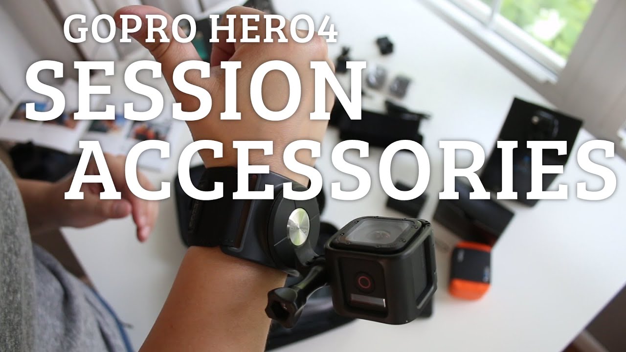 Flere Mose nylon GoPro Hero4 Session Accessories Pack - YouTube