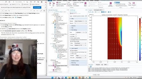 Transport & Adsorption COMSOL Tutorial