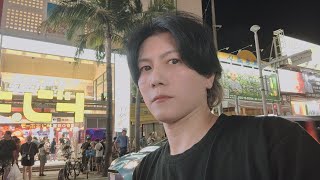【深夜の沖縄国際通りライブ】終電逃した子に声掛け！in沖縄　#okinawa