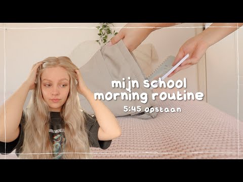 Video: Hoe kom je in een ochtendroutine op de middelbare school: 12 stappen