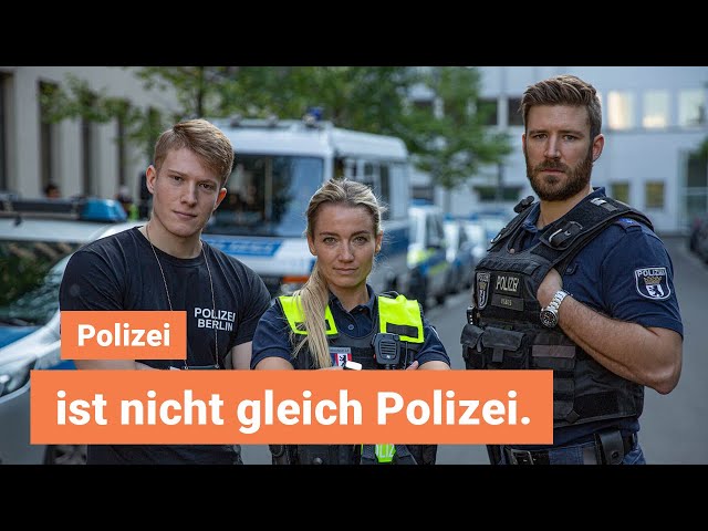 Polizist*in bei der Polizei Berlin - Dein erster Tag