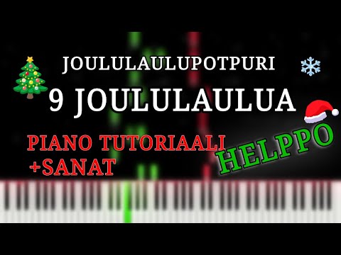 9 HELPPOA JOULULAULUA