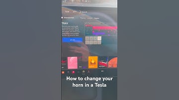 How to change the horn in a Tesla #tesla #model3 #cars #ev #funny #howto #fun