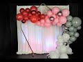 Color Blocking Balloon Garland DIY | How To | Tutorial | Valentine's day