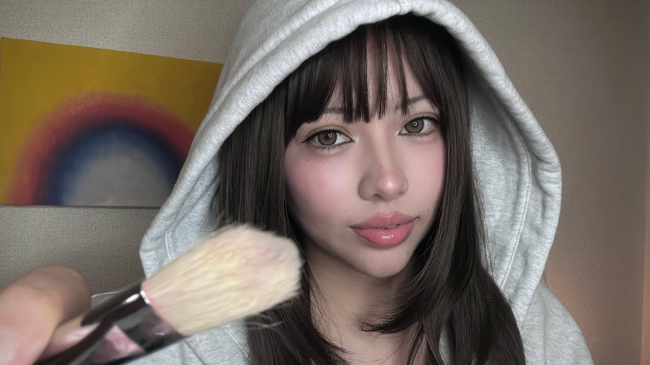 【ASMR】あなたの顔、私のスケッチブックにしてもいい？深夜の美大生が徹夜で描く音🎨