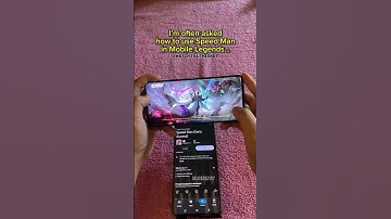 ‼️I’m often asked how to use Speed Man in Mobile Legends... #MobileLegends #mlbb #mlbbcreatorcamp