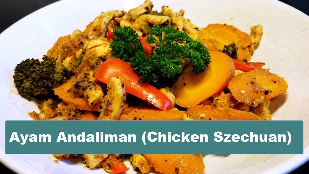  Resep Ayam Andaliman Chicken Szechuan Recipe YouTube