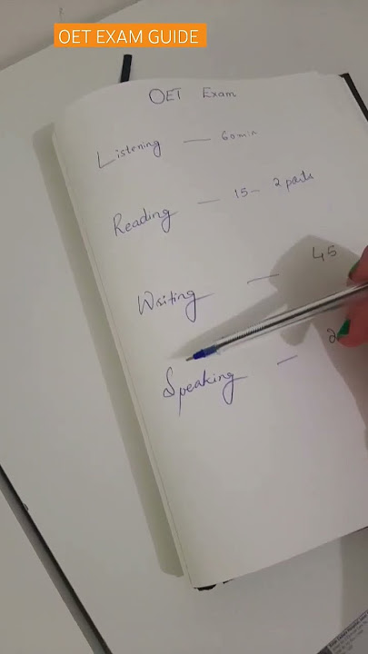 OET EXAM GUIDE |How to pass exam? #oet #shorts #youtubeshorts #uae  #oettraining #shortsvideo