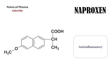 Naproxen: NSAID, COX inhibitor