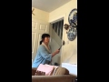 Woman tries to take down spider in hilarious video!!