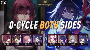 E0 Kafka & E2 Seele | 0 Cycle Both Sides | 1.4 Memory of Chaos 10 - Honkai: Star Rail