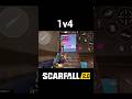 1v4 Gameplay Scarfall 2.0 Andaman Map #ajito #scarfall #solovssquad #shorts #youtubeshorts
