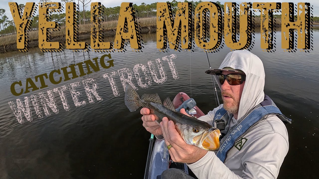 Winter Kayak Speckled Trout And Redfish Tips For Artificial Lures Only and a DISASTER 