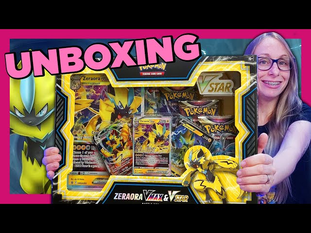 Box Pokémon Coleção de Batalha Zeraora V-max e V-astro - Copag