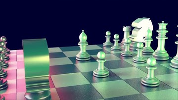 Chess Game in 3ds Max by Carolina Manzano