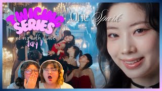 TWICING Series || Day 7 vibing with TWICE || Sisters react to "ONE SPARK" M/V