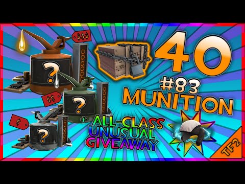 Killstreak Kits 40 83 Munition Unboxing All Class Unusual Giveaway Tf2 Weekly Unboxing - roblox dab scraptf