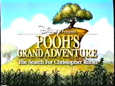 Pooh's Grand Adventure The Search For Christopher Robin Teaser Trailer VHS Capture