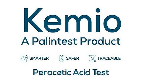 How to perform a peracetic acid (PAA) test with Kemio