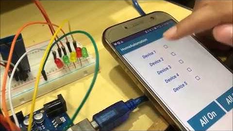 Android Home Automation using Arduino