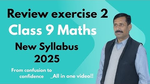 Review Exercise 2 | Full Chapter Logarithms | Class 9 Math Urdu Explanation