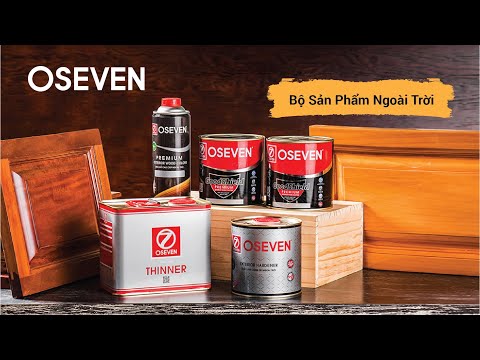 Video Trọn bộ sản phẩm sơn gỗ cao cấp ngoài trời | OSEVEN... - youtube