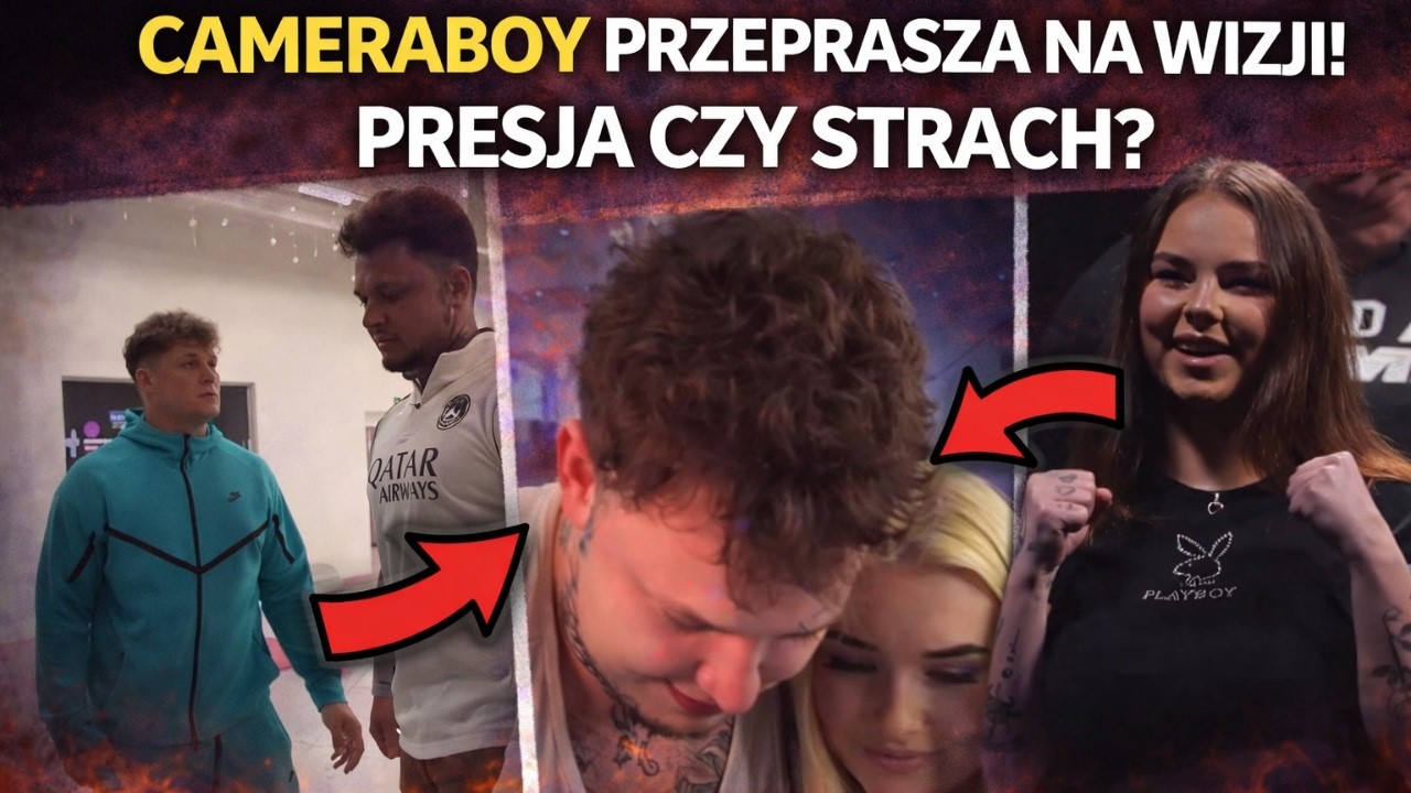 CAMERABOY PRZEPRASZA NA WIZJI! PRESJA CZY STRACH? (LABRYGA, POPEK, NIKITA, ŻANETKA)