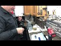 Honing a shotgun chamber for better shell extraction.  