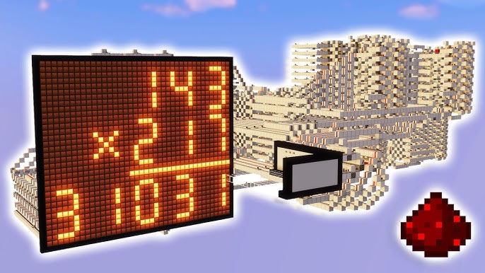 This 8-bit processor built in Minecraft can run its own games