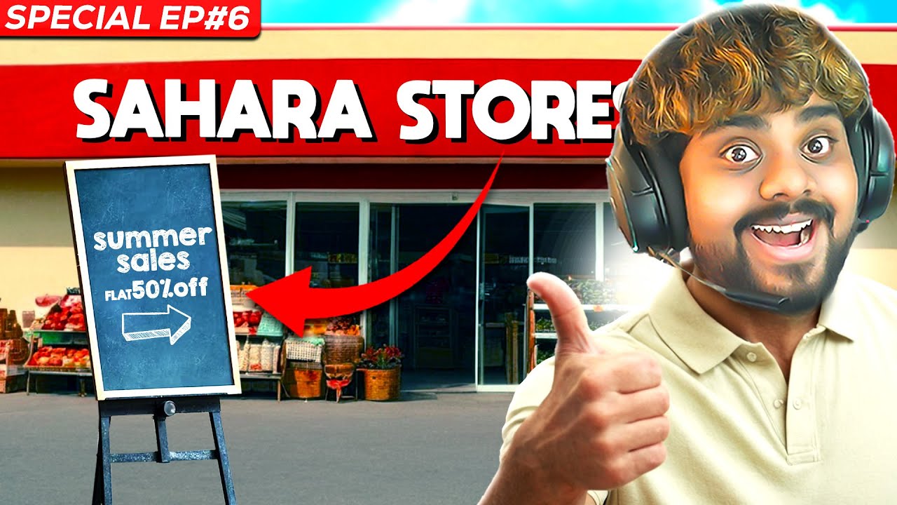 Summer Sale In My Super Market | Super Market Simulator Series | Episode 6 | Sahara YT