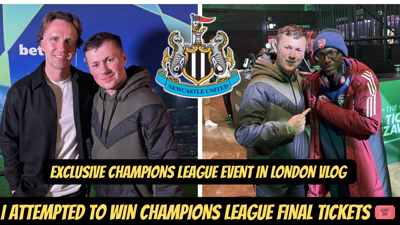 I ATTENDED EXCLUSIVE BET365 CHAMPIONS LEAGUE EVENT W/LEGENDS AND AFTV INTERVIEWS !!!!