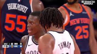 Ariel Hukporti 7 pts 4 reb 4 blk vs Brooklyn Nets | 2024-11-15