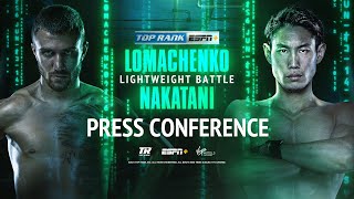 Loma vs Nakatani Press Conference