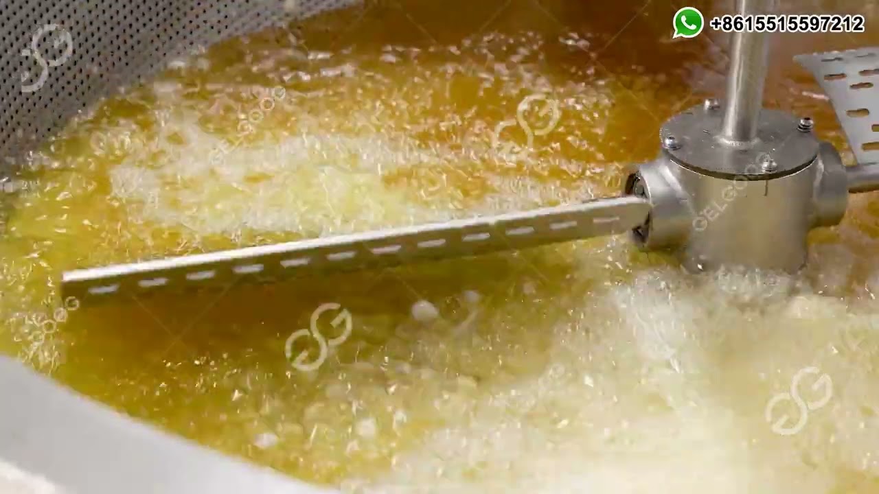 Chili Coated Peanut Processing Line/ Groundnut Frying Machine