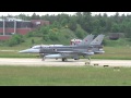 5 F-16 bei ihrer Abreise aus Wittmund