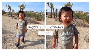 Happy 2nd Birthday Hudson!