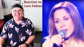 Reaction to Lara Fabian singing Immortelle