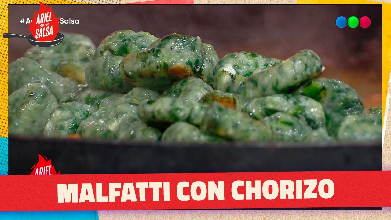 Sopa Paraguaya - Malfatti con Chorizo a la Pomarola - Torta Reina | ARIEL EN SU SALSA