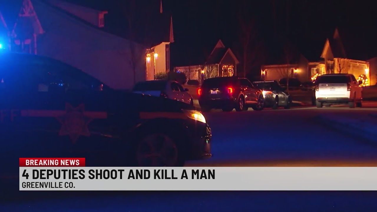 One killed in officer-involved shooting in Greenville County - YouTube