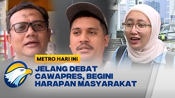 Harapan Masyarakat Jelang Debat Perdana Cawapres