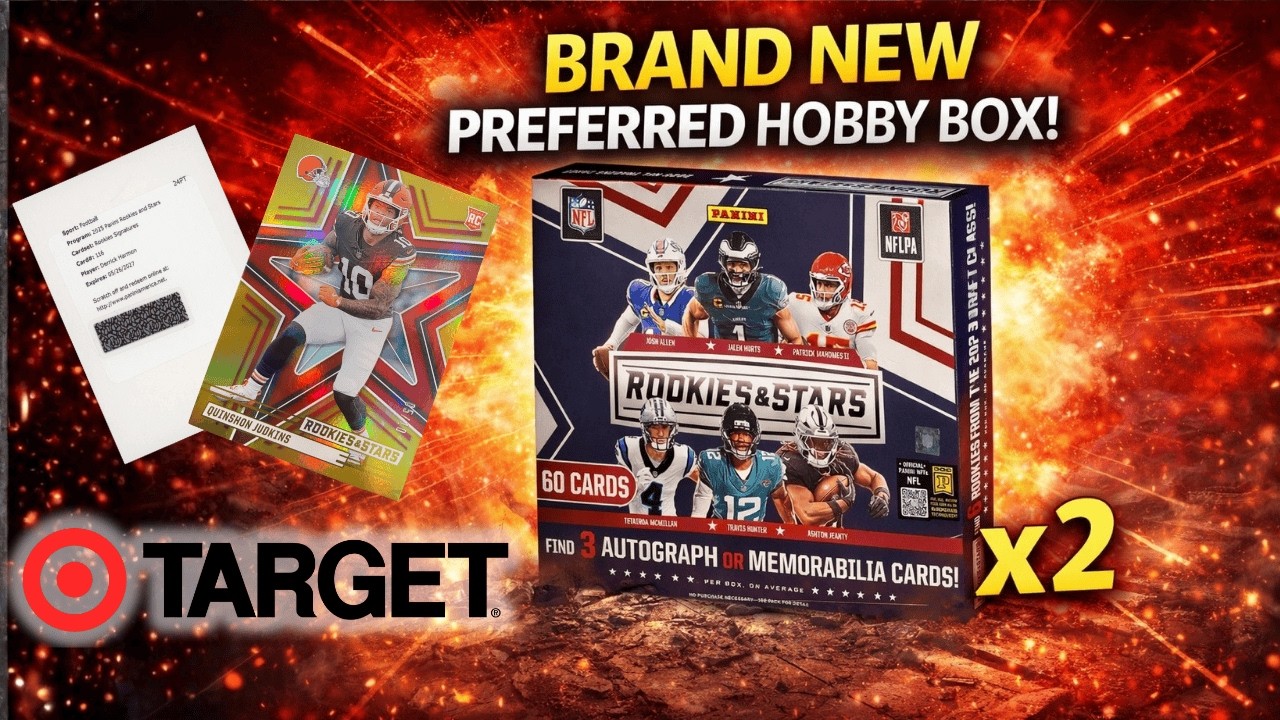 Насколько хороши наборы Hobby Preferred Boxes «Новички и звёзды 2025 года» от Target?
