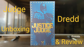 Justice judge (Judge Dredd) unboxing and review