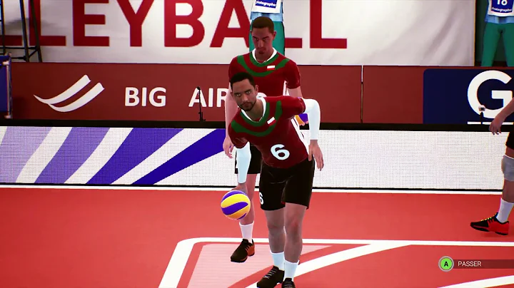 Spike Volleyball - Motion Capture - Service